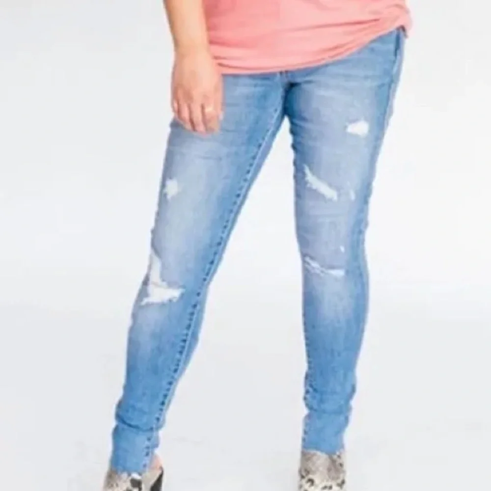 Lularoe Simply Comfortable Distressed Skinny Jeans - Size 30
